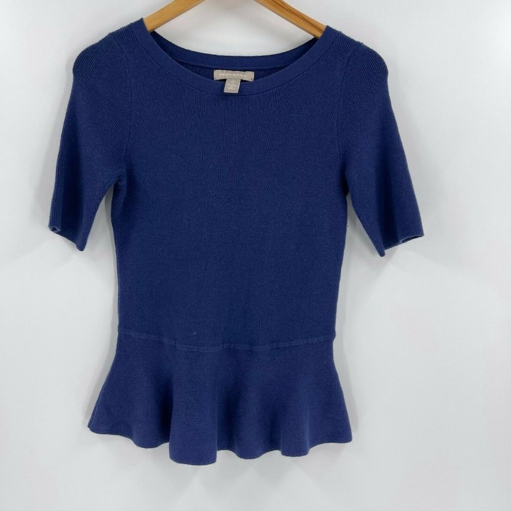 Banana Republic Peplum Top